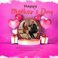 Happy Mother`s Day Flyer Instagram 帖子 template