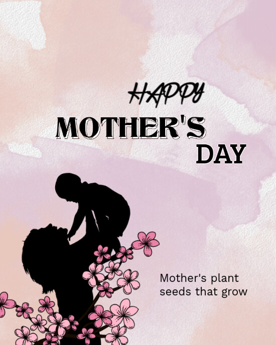 Happy Mother's Day 2025 Instagram Portrait template