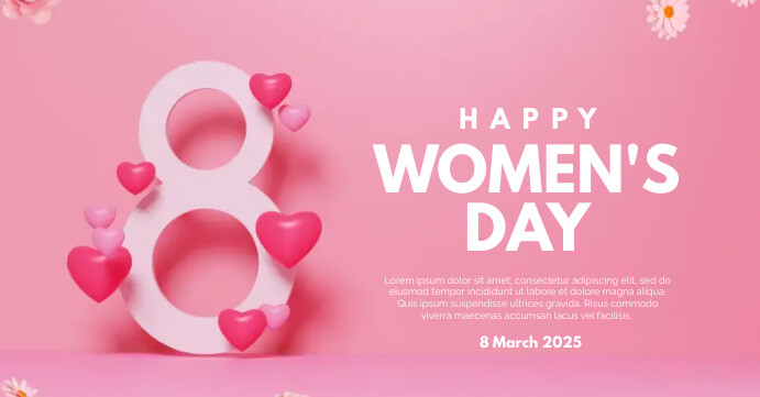 Happy Mother's Day Banner Template Okładka wydarzenia na Facebooku