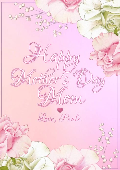 Detailed Happy Mother's Day Card Easy Landscape Art Detailed Happy Mother's Day Card Easy Landscape Art