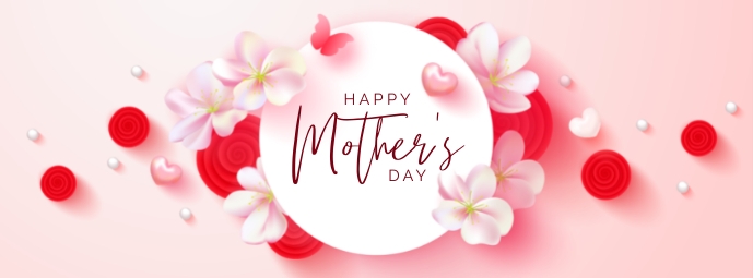 happy mother's day cover template