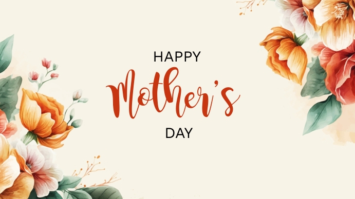 Happy Mother's day Digital Display (16:9) template