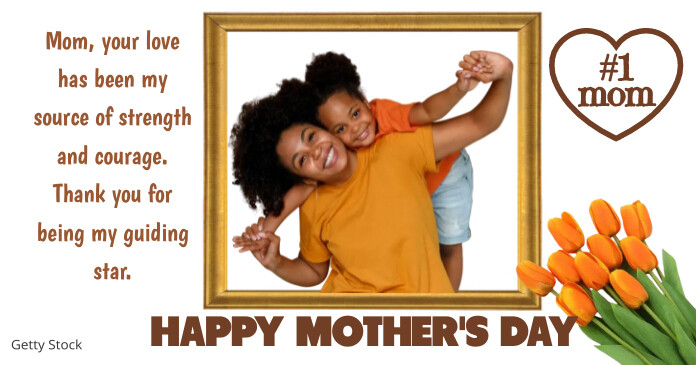 Plantilla de HAPPY MOTHER'S DAY Facebook Post | PosterMyWall