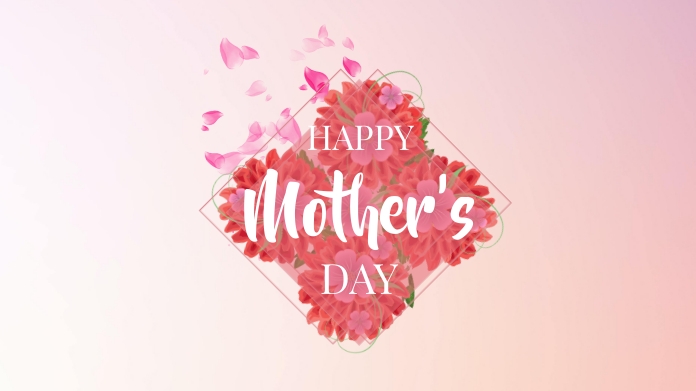 Happy Mother's day flyer Wpis na Twittera template