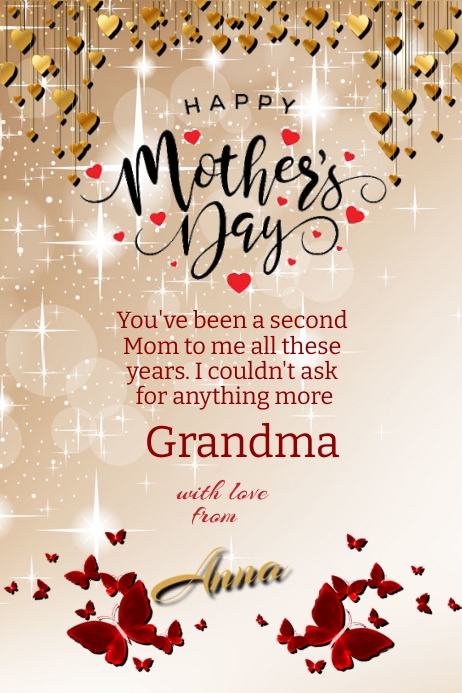 High-Quality Happy Mother's Day To My Grandma Capture Collection High-Quality Happy Mother's Day To My Grandma Capture Collection