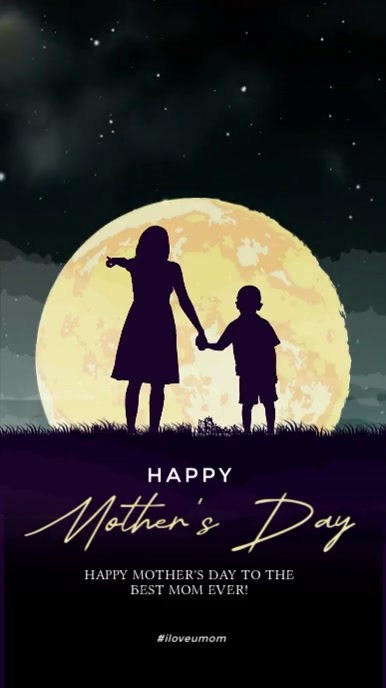Happy Mother's Day IG Story Video Instagram Reel template