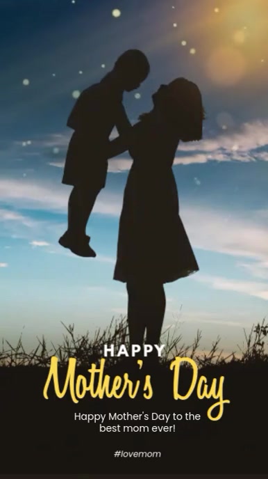 Happy Mother's Day IG Story Video Rolka Instagram template