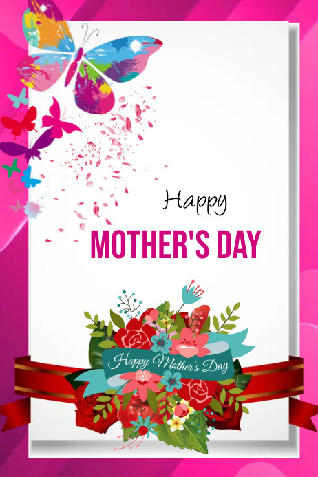 Happy Mother's Day Poster template | PosterMyWall