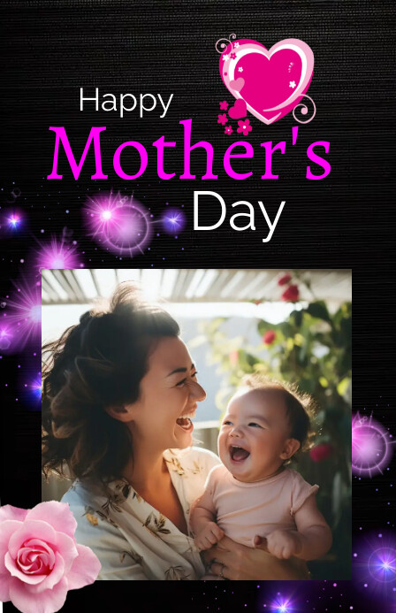 Happy Mother's Day Poster Template | PosterMyWall