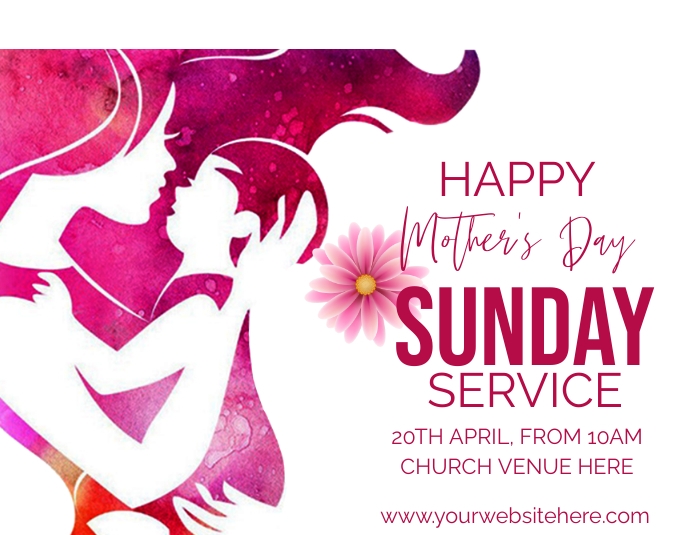 happy mother's day service Template | PosterMyWall