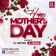 happy mother's day social media video Wpis na Instagrama template