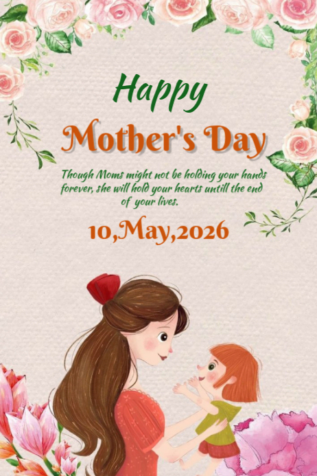 Happy mother's day template 2026 | PosterMyWall
