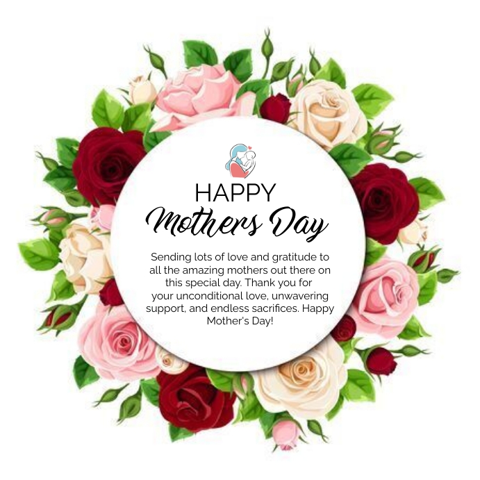 Happy mother day , Happy mother day facebook Instagram Post template