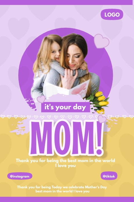 Happy Mother day poster Template | PosterMyWall