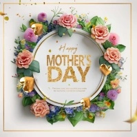 happy mothers day Instagram Post template