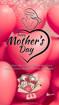 Happy Mothers day Instagram Reel template