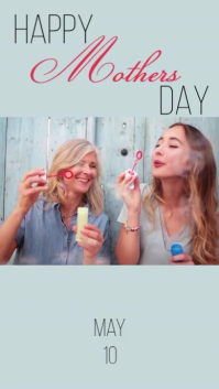 Blau Mother's Day Celebration Instagram Story Template