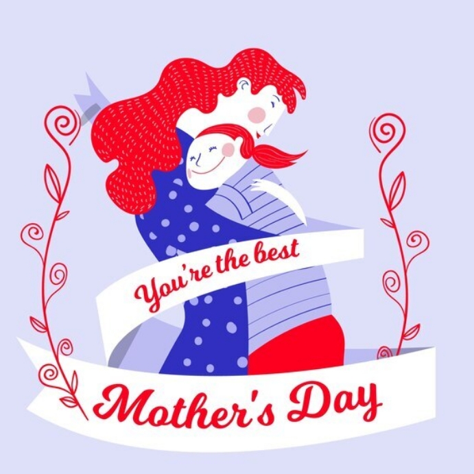 Happy Mother’s Day USA Template PosterMyWall