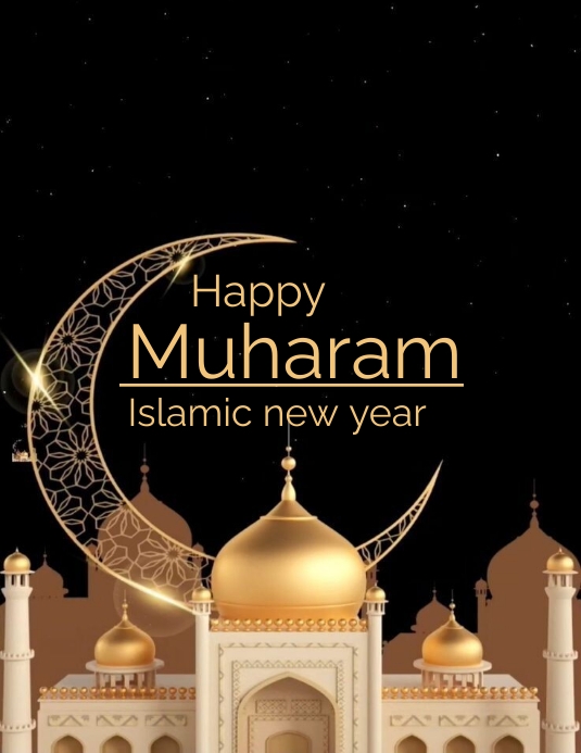 Happy Muharamulharam Islamic New Year Start Template PosterMyWall happy-muharamulharam-islamic-new-year-start-template-postermywall