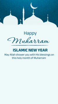 happy muharram WhatsApp Status template
