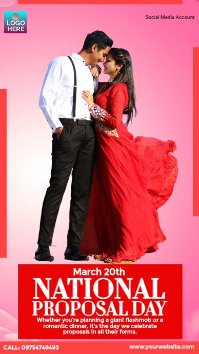 Happy National Proposal Day Indaba yaku-Instagram template