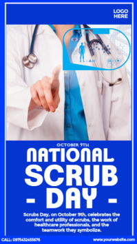 Happy National Scrubs Day Instagram Story template