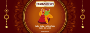 Happy Navratri Facebook Cover Photo Template Facebook-Cover
