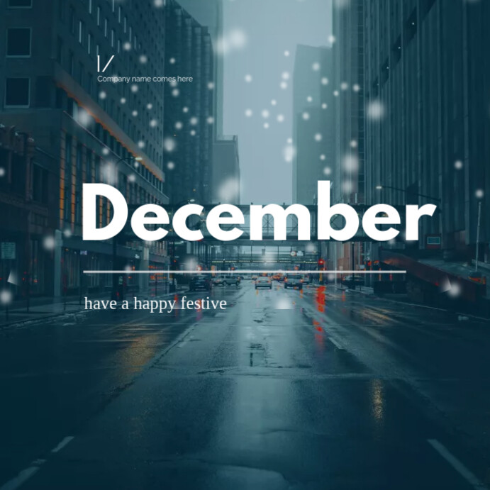 Plantilla De Happy New Month December Flyer PosterMyWall Plantilla de happy new month december flyer postermywall