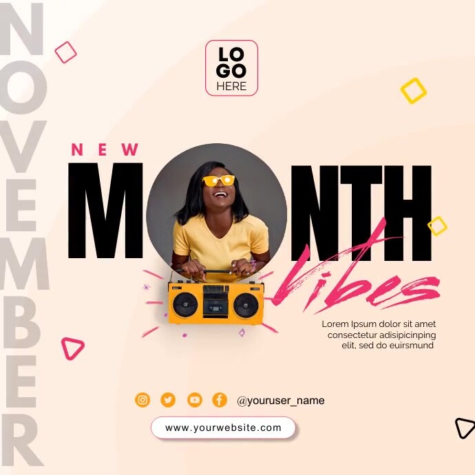 happy new month Template | PosterMyWall