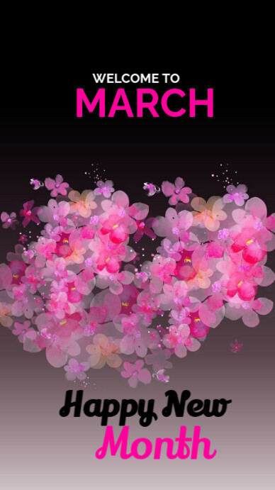 Happy new month Instagram Story template
