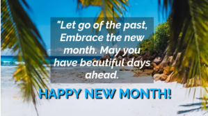Blanco Happy new month YouTube-miniature Template