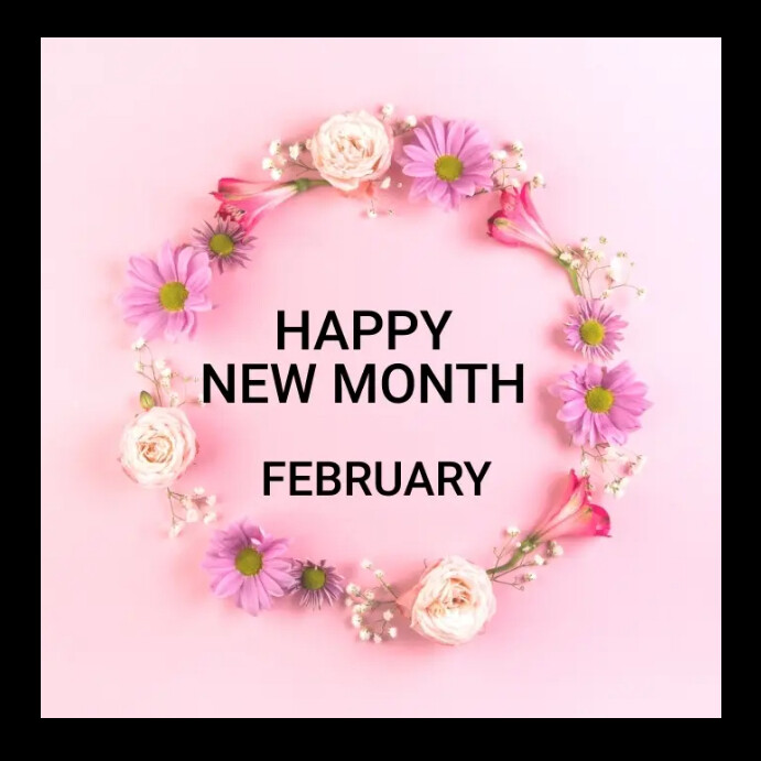 Happy new month Template PosterMyWall