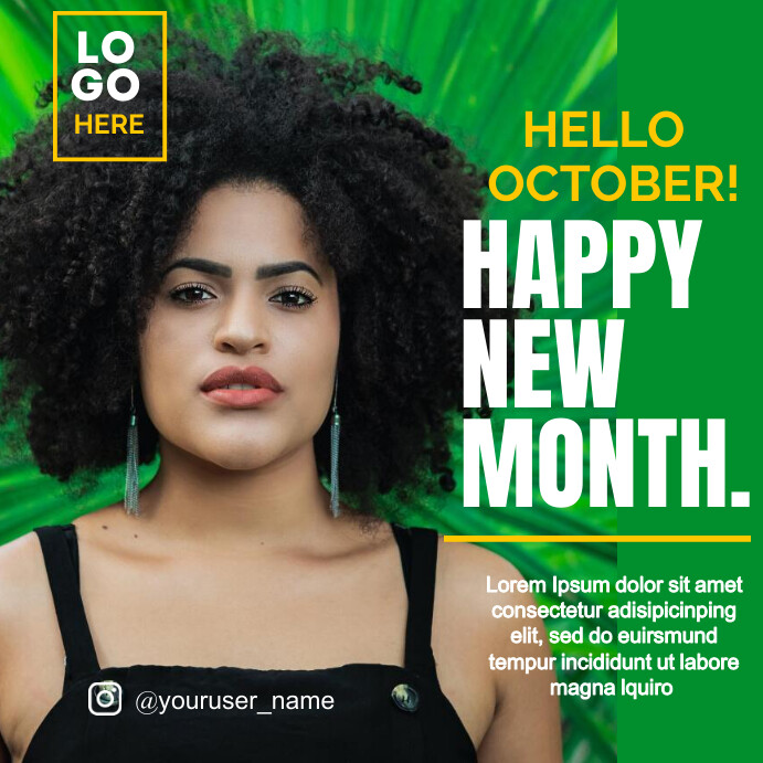 HAPPY NEW MONTH FLYER Template PosterMyWall Happy new month flyer template postermywall