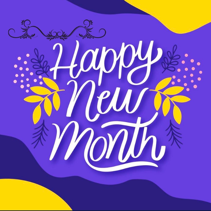 Happy New Month Flyer Template PosterMyWall happy-new-month-flyer-template-postermywall