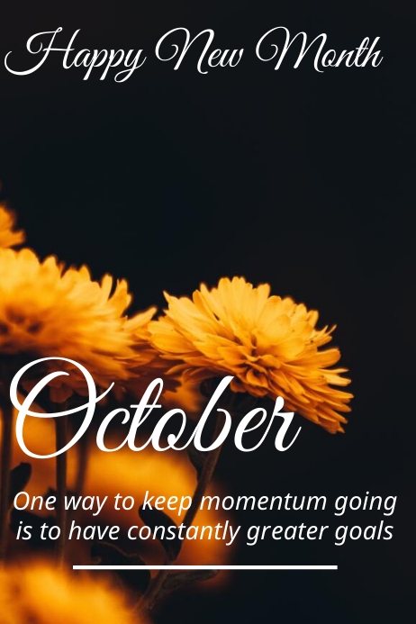 October Month Images