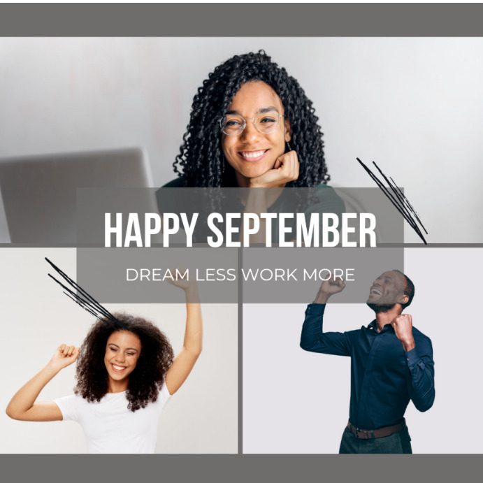 Happy New Month Of September Design Template PosterMyWall Happy new month of september design template postermywall