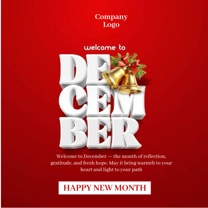 Happy New month post Template | PosterMyWall