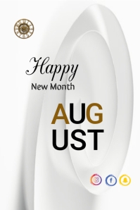 August Template PosterMyWall