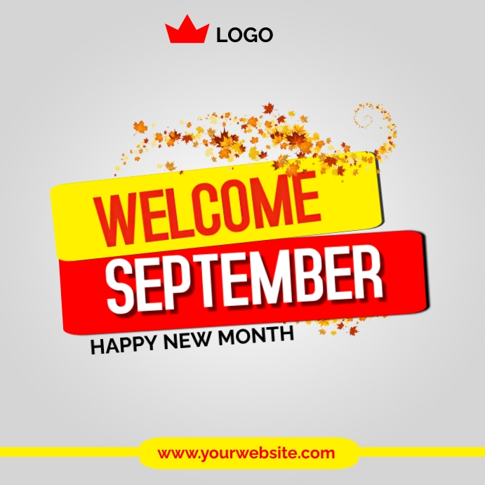 Copy of Happy New Month September | PosterMyWall
