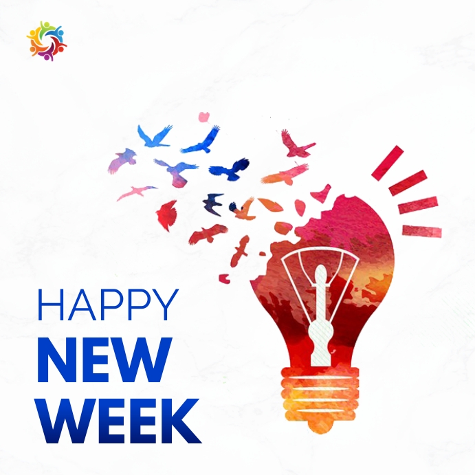 Happy new week corporate business flyer Template | PosterMyWall