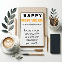 Happy New WEEK Greeting Template | PosterMyWall