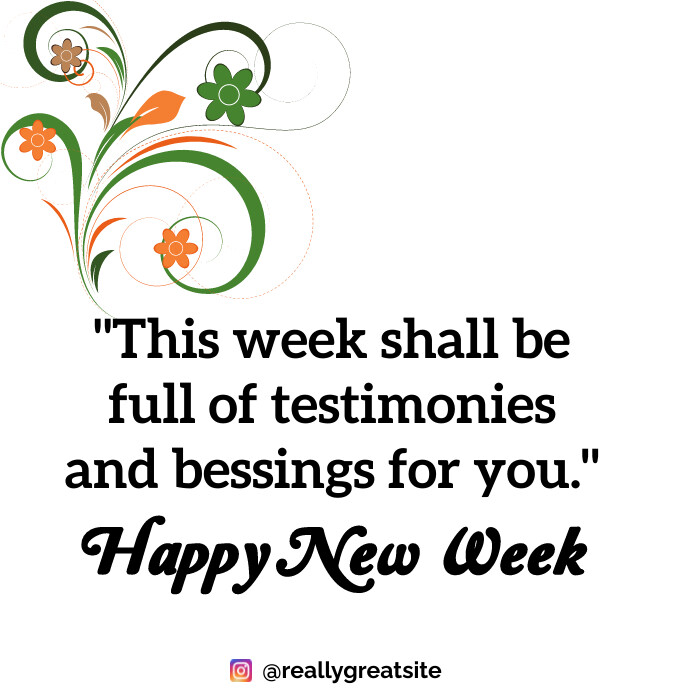 happy new week Template | PosterMyWall