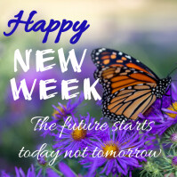 happy new week flyer template | PosterMyWall