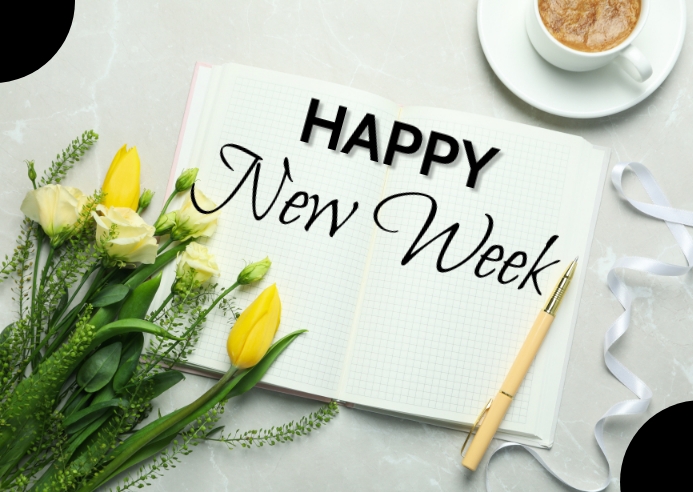 Copy of Happy New Week | PosterMyWall