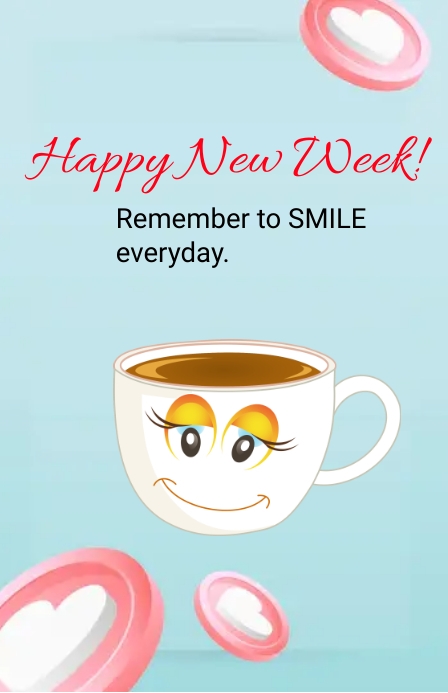 Creative New Week Happy New Week Design Template | PosterMyWall