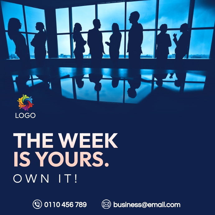 Happy New Week Flyer Template | PosterMyWall