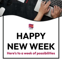 New Week New Lessons new week message Template | PosterMyWall