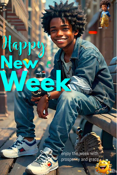 HAPPY NEW WEEK POSTER Template | PosterMyWall