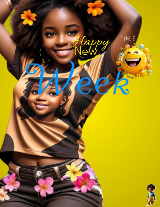 HAPPY NEW WEEK POSTER Template | PosterMyWall