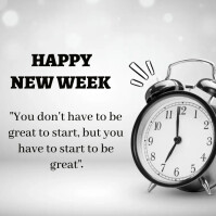 New Week New Lessons new week Template | PosterMyWall